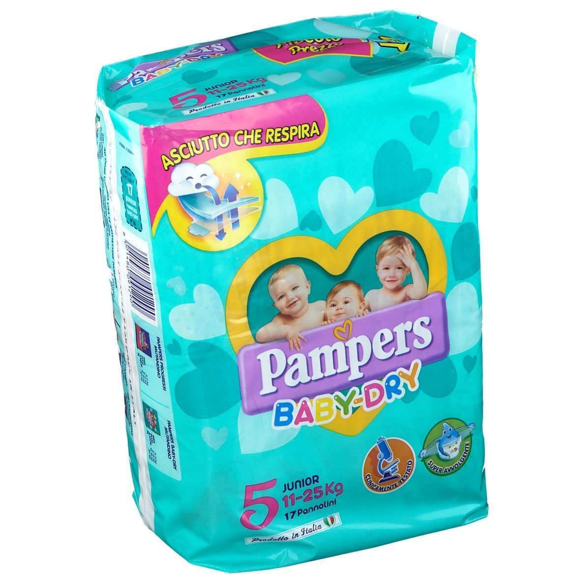Pampers Baby Dry Junior Set da 10