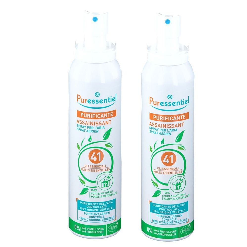 Puressentiel Purificante dell'aria Spray Set da 2 2x200 ml