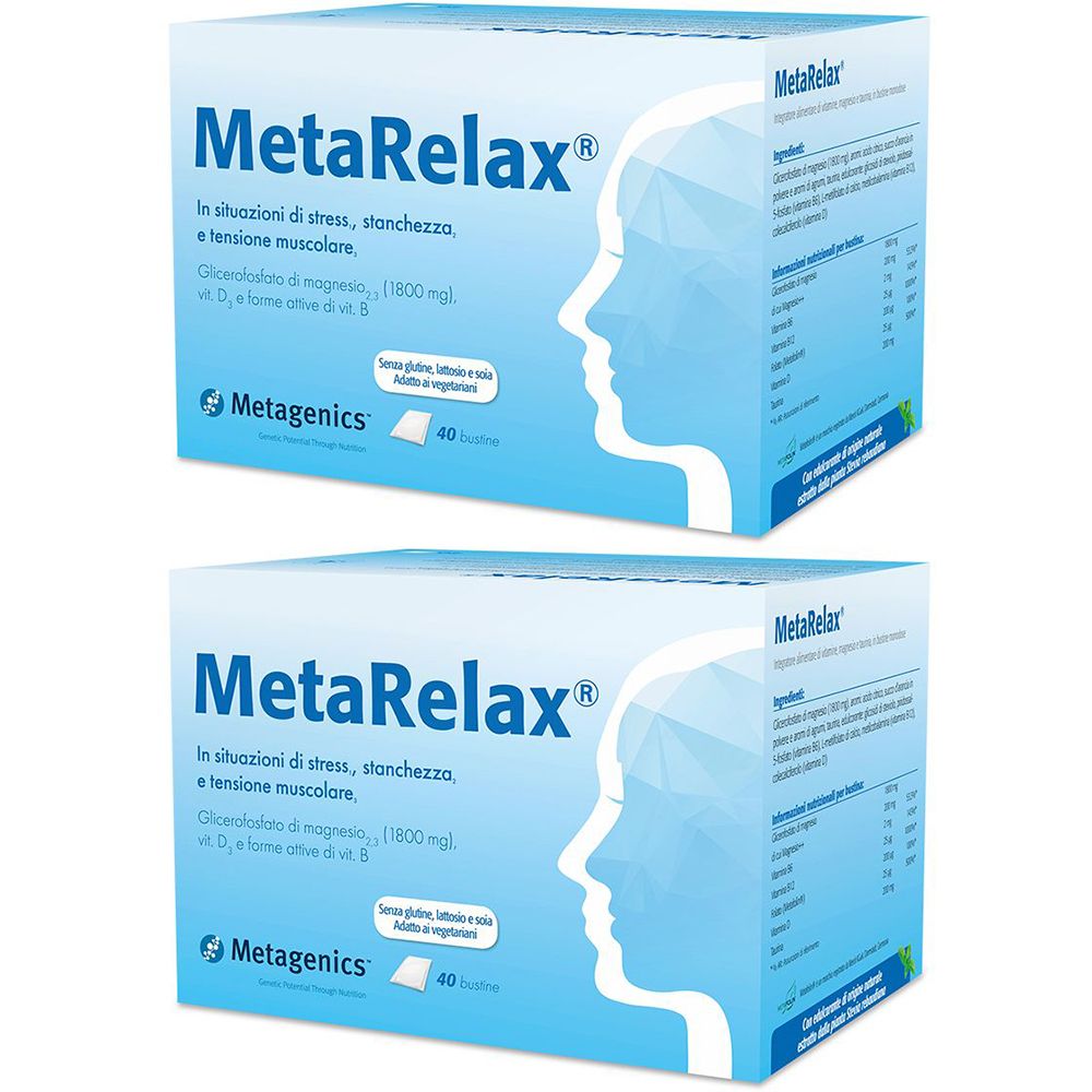 Metagenics™ MetaRelax® Bustine 2x40 pz