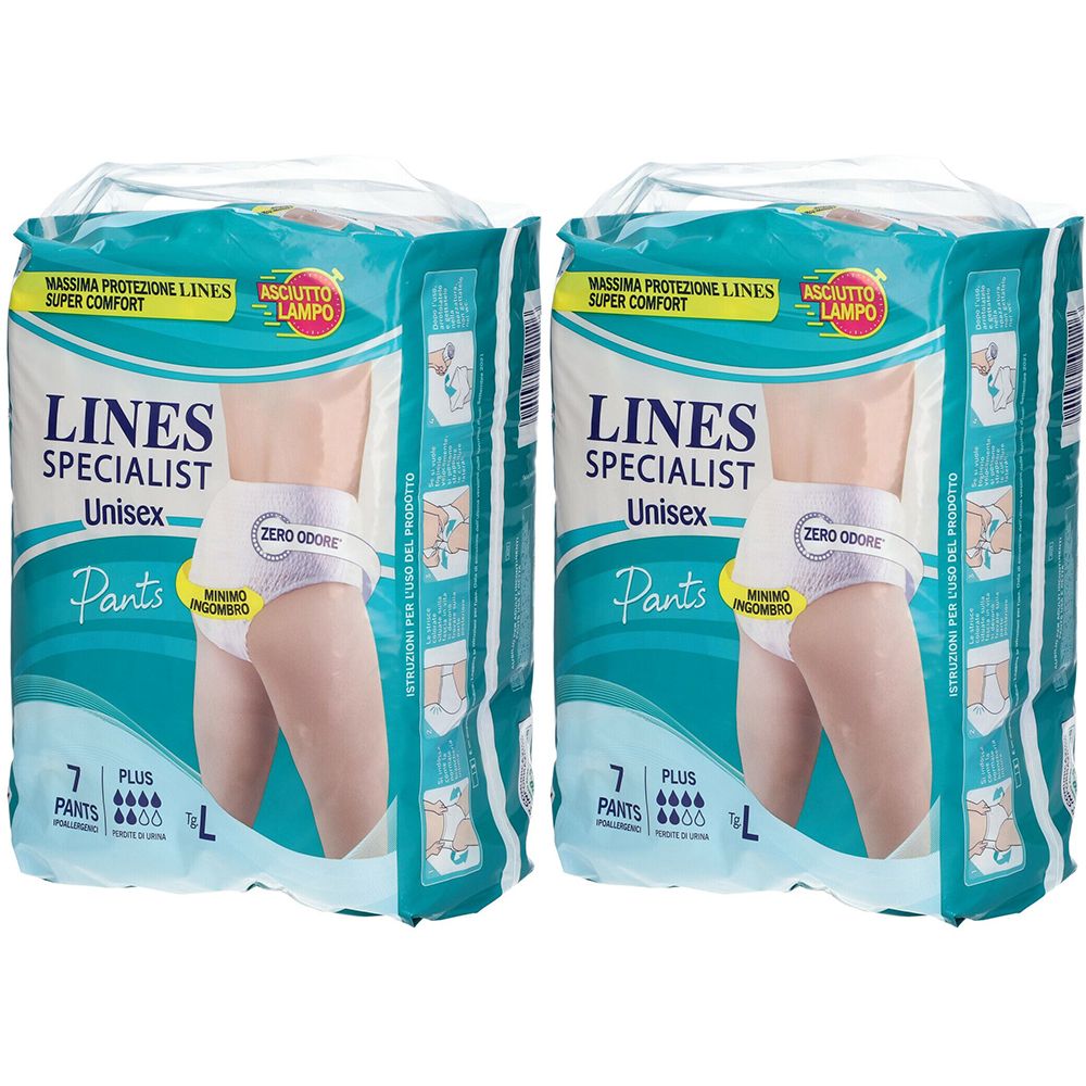 LINES SPECIALIST Pants Unisex Plus L 2x7 pz
