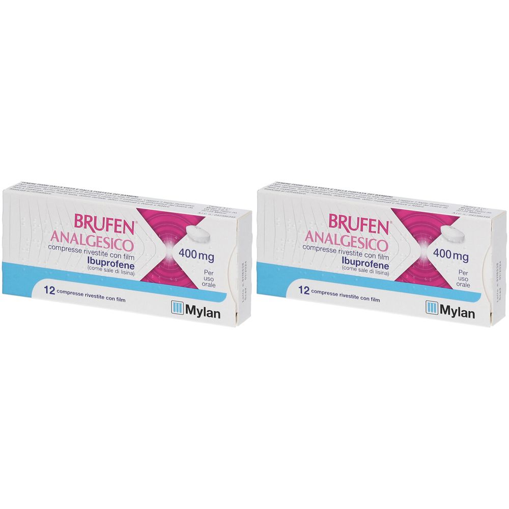 BRUFEN® Analgesico 400 mg Set da 2