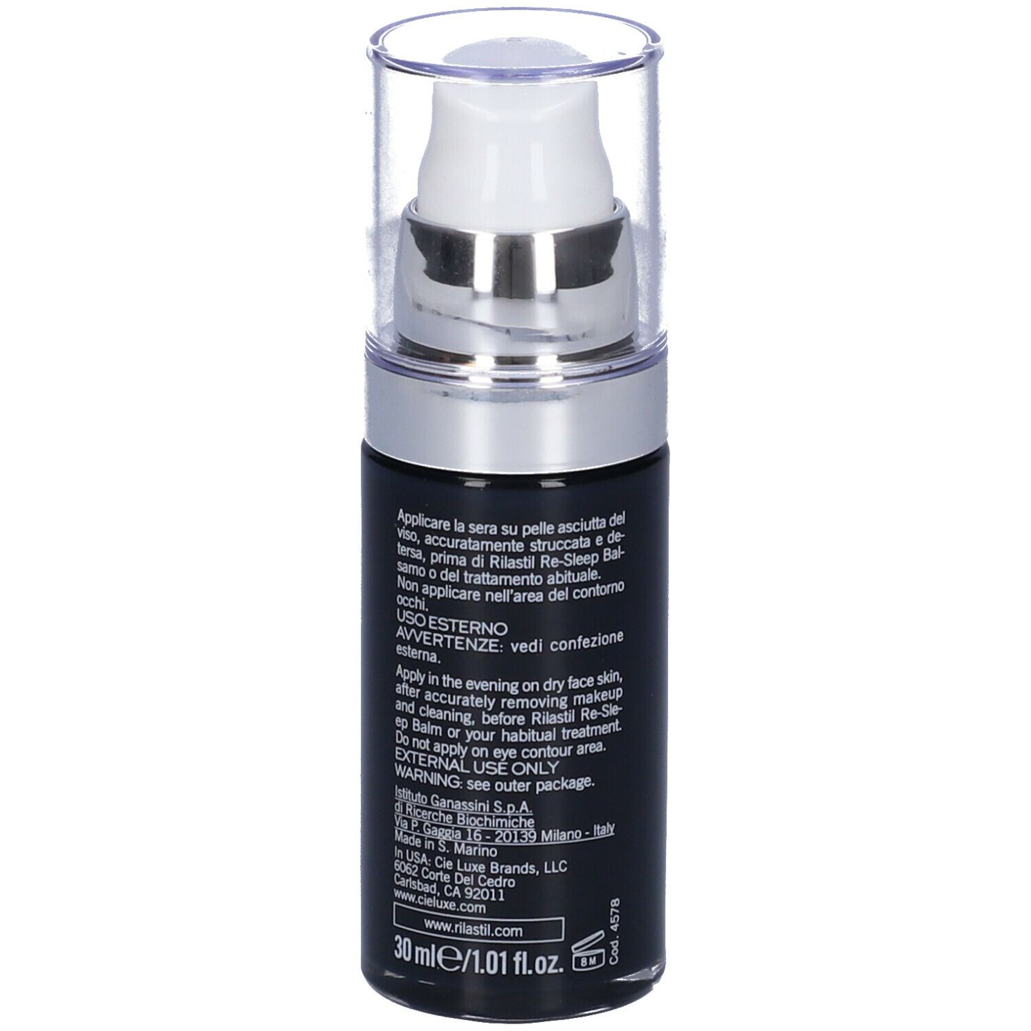 RILASTIL Re-Sleep Siero Notte Antirughe Esfoliante