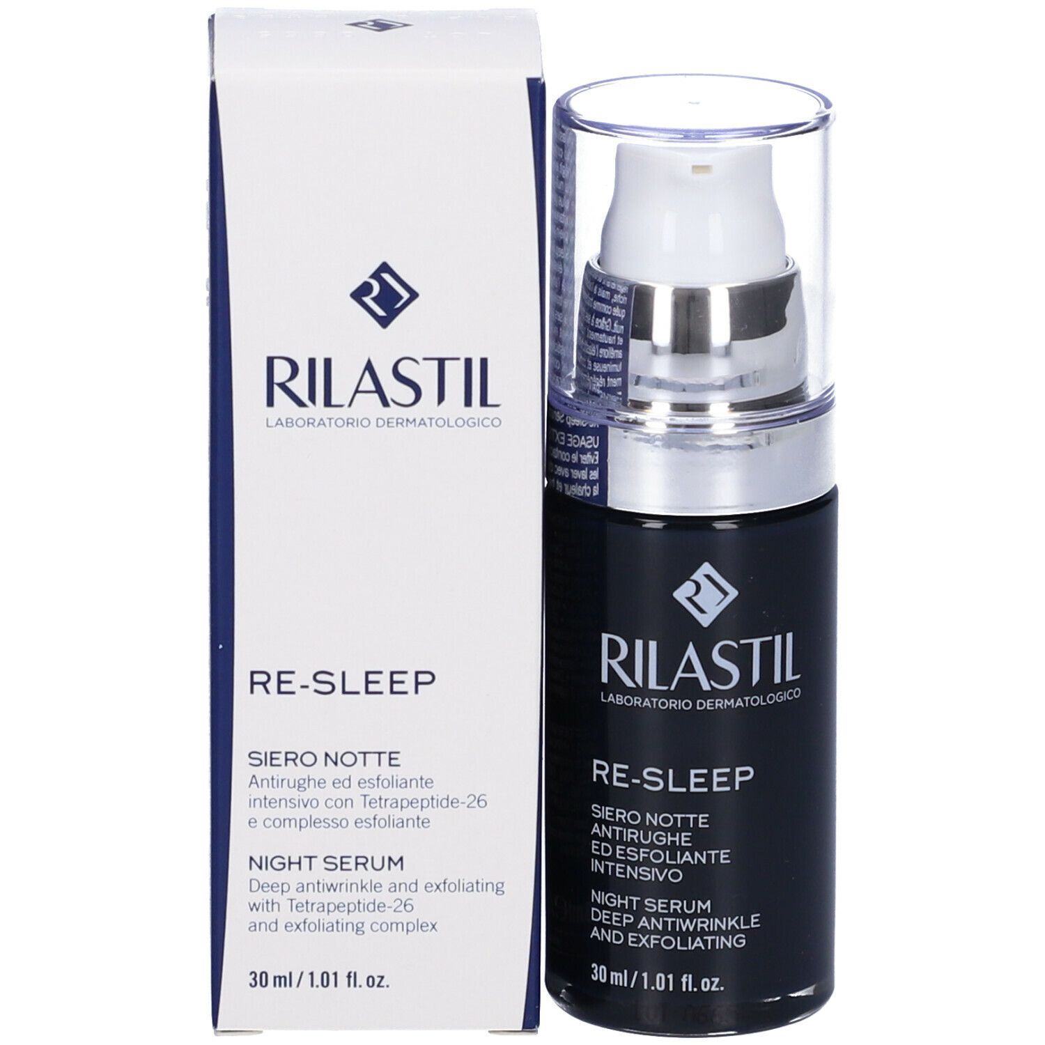 RILASTIL Re-Sleep Siero Notte Antirughe Esfoliante