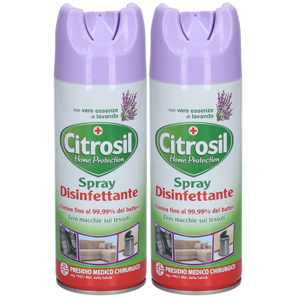 Citrosil Home Protection Spray Disinfettante Lavanda x2 2x300 ml