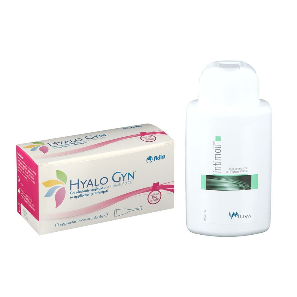 Hyalo Gyn Gel Idratante Vaginale + Intimoil Olio Detergente