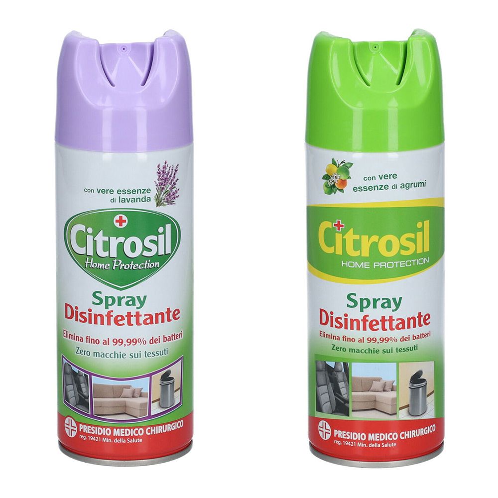 Citrosil Home Protection Spray Disinfettante Lavanda + Citrosil Home  Protection Spray 2x300 ml