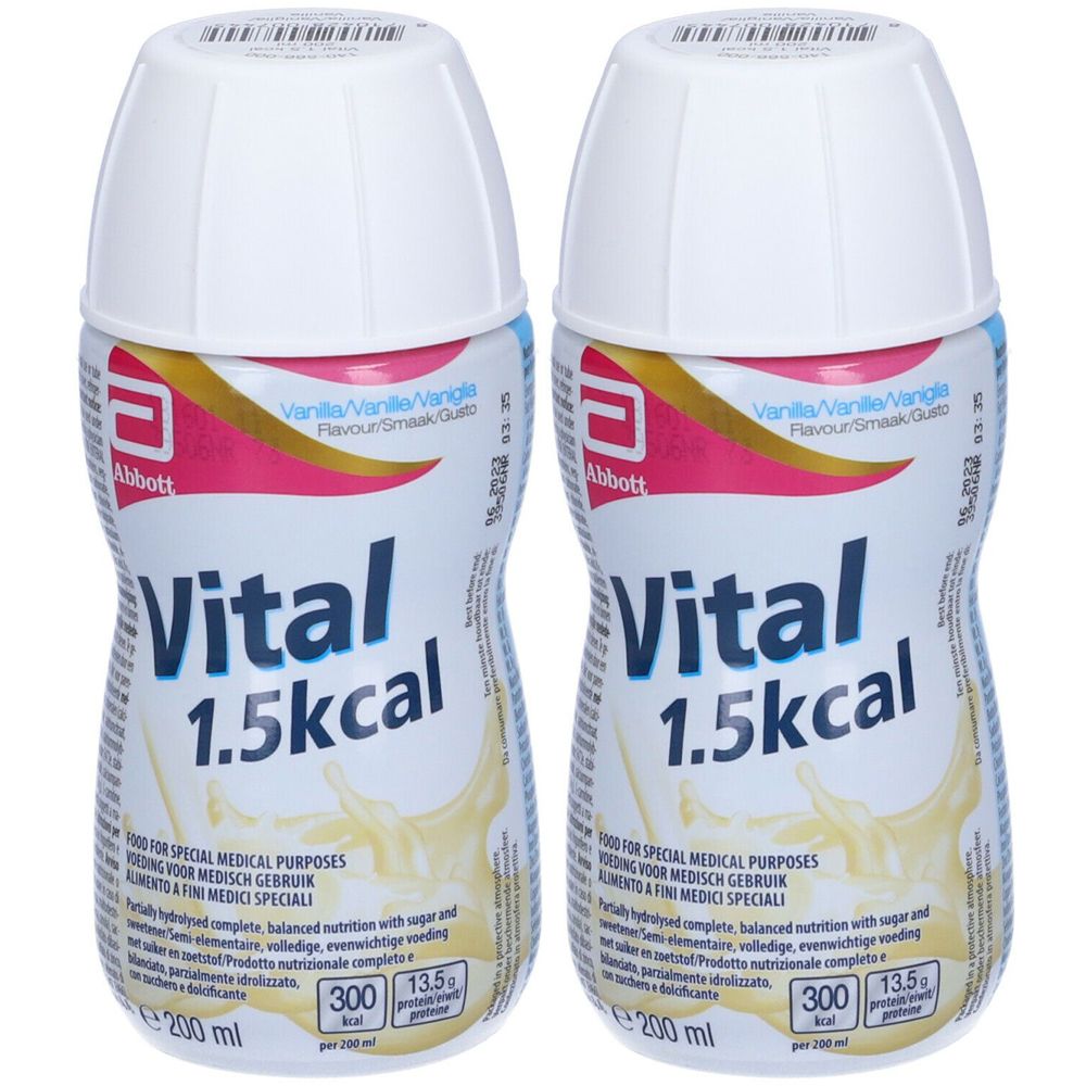 Abbott VITAL 1 5 KCAL Vaniglia 2x200 Ml Redcare