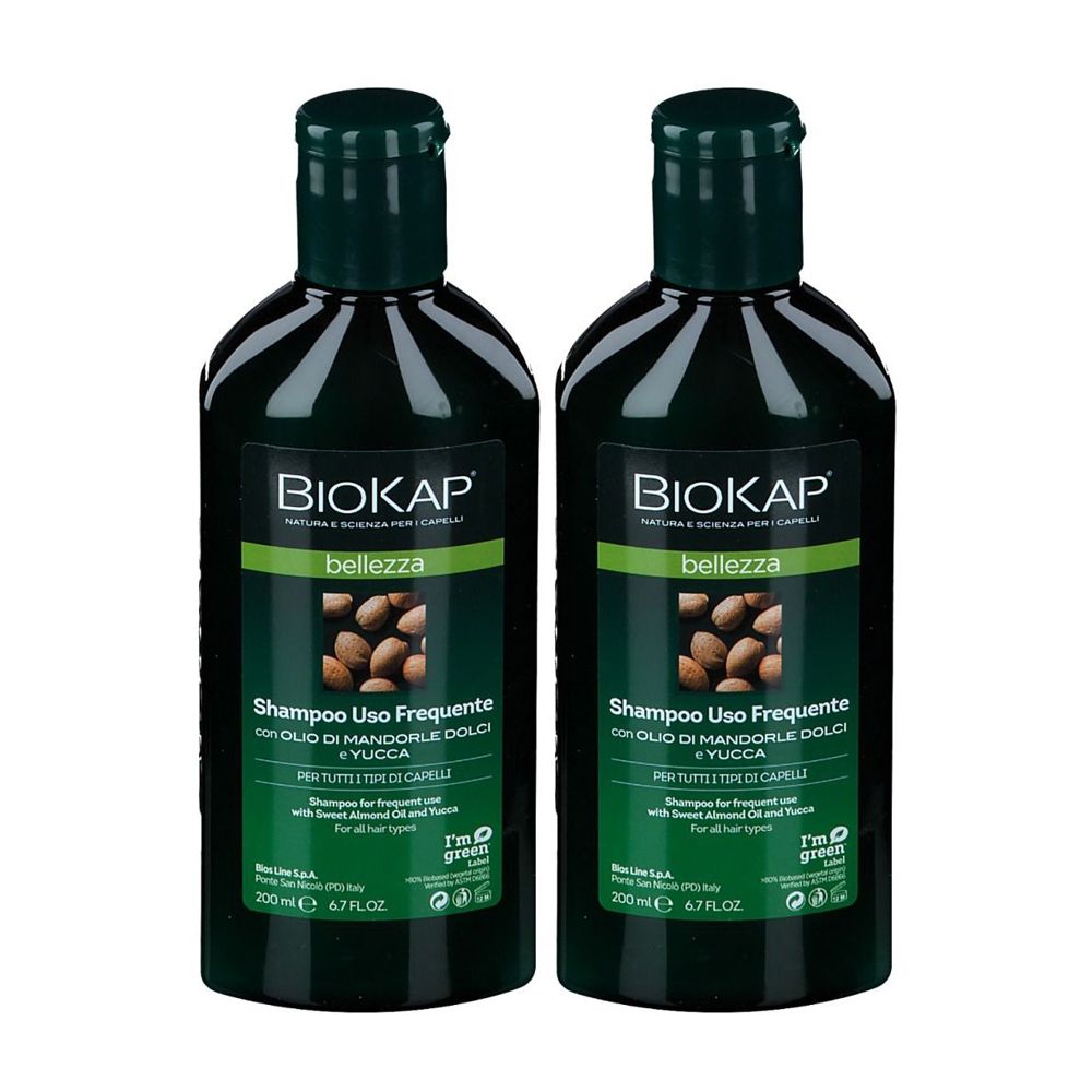 BIOS LINE BioKap® Shampoo Uso Frequente Set da 2