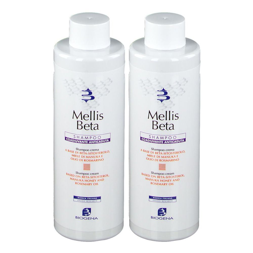 Mellis Beta Shampoo Anticaduta​ Set da 2