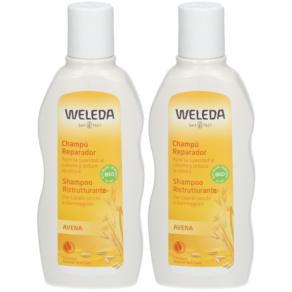 WELEDA Avena Shampoo Ristrutturante Set da 2