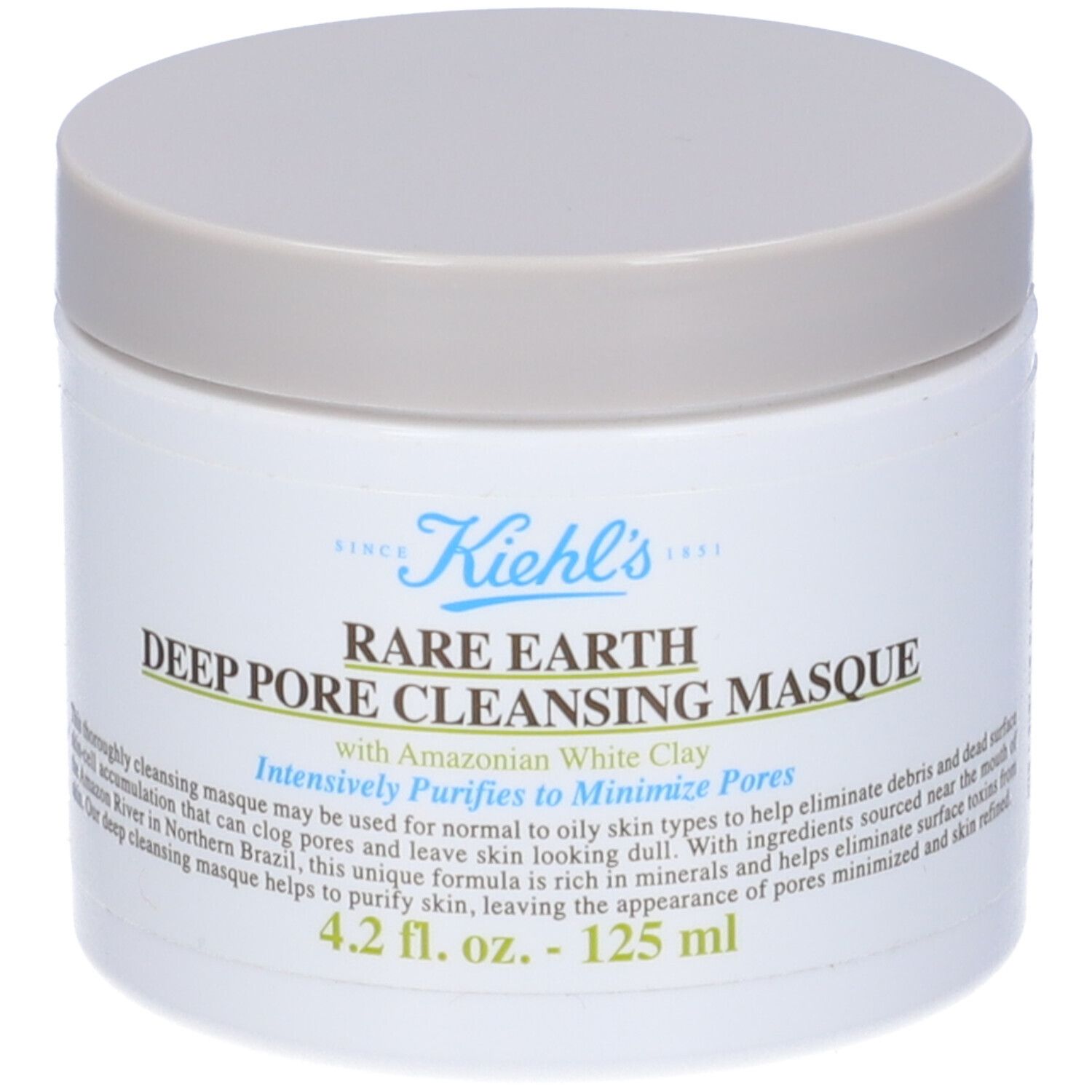 Kiehl´s Rare Earth Deep Pore Cleansing Maschera Viso 125ml
