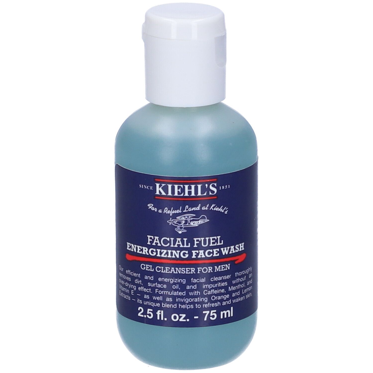 Kiehl´s Facial Fuel Energizing Face Wash Detergente Viso 75ml