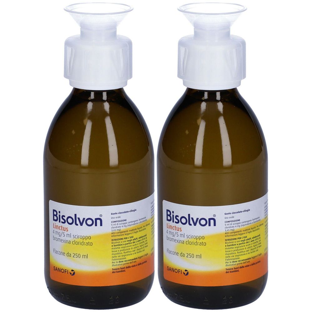 Bisolvon® Linctus 4mg/5ml Sciroppo Set da 2