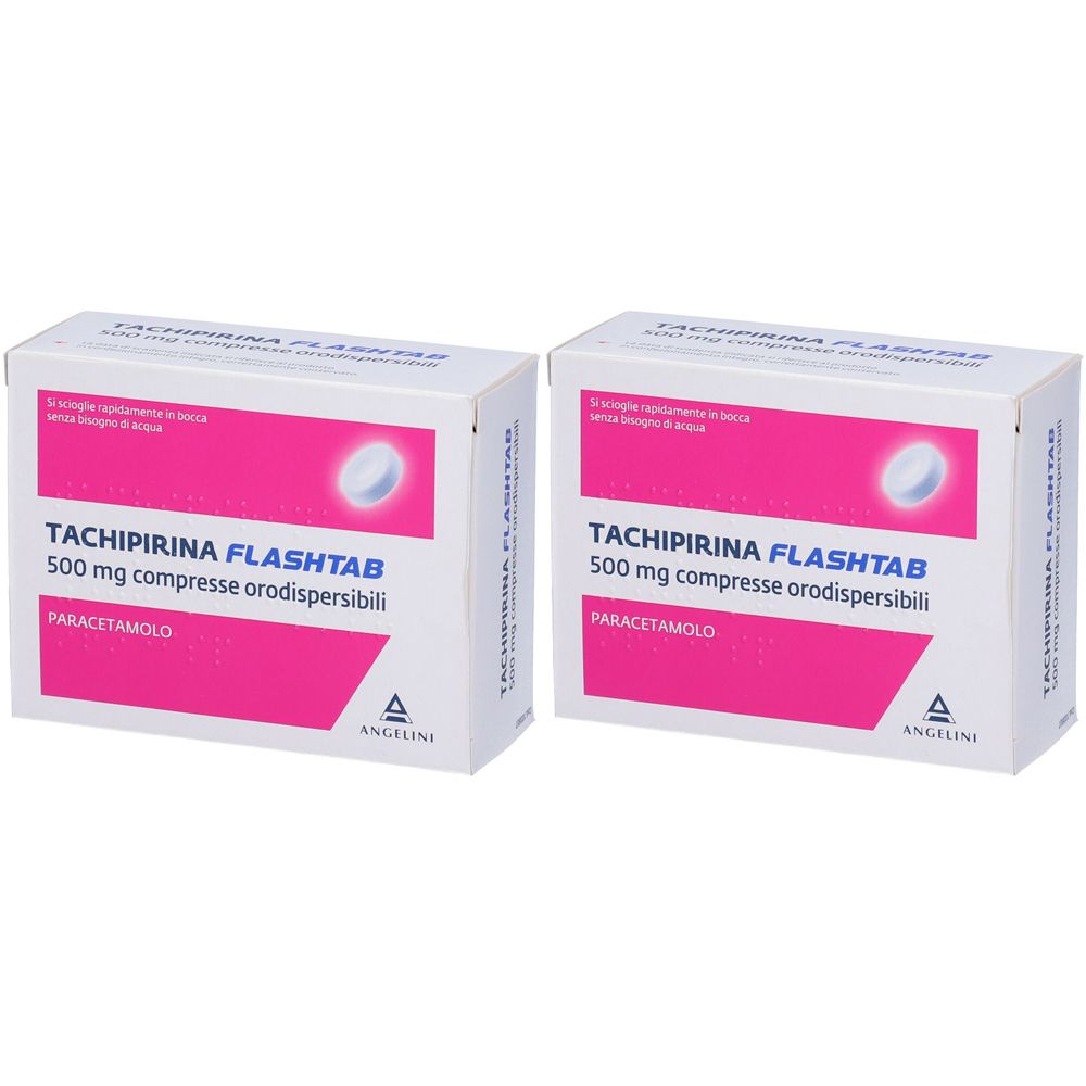 TACHIPIRINA Flashtab 500 mg Set da 2