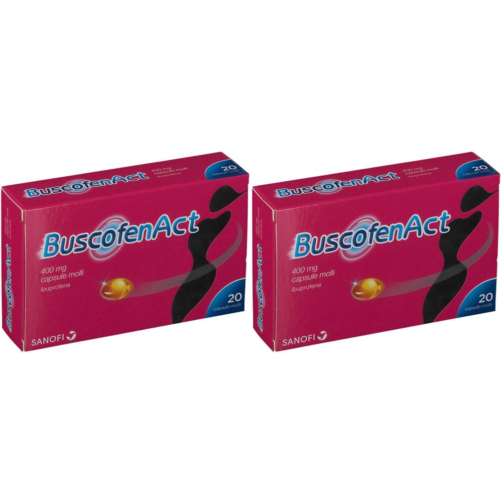 BuscofenAct® 400 mg Capsule Molli Set da 2