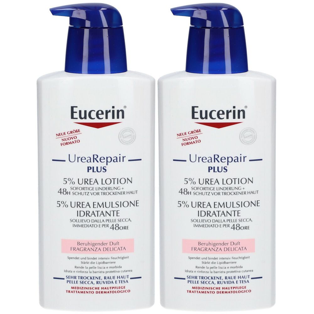 Eucerin® UreaRepair PLUS Emulsione Idratante 5% Set da 2