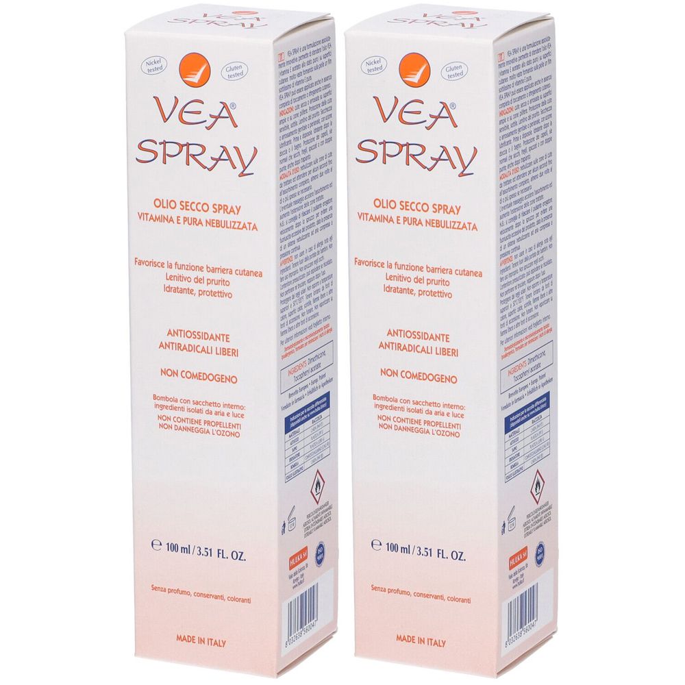 VEA® Olio Secco Spray Set da 2 2x100 ml