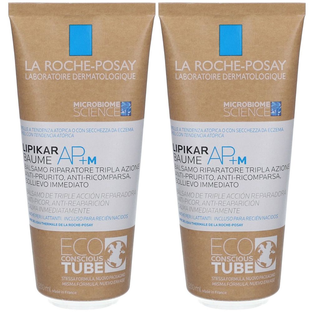 La Roche Posay Lipikar Baume AP+M Set da 2