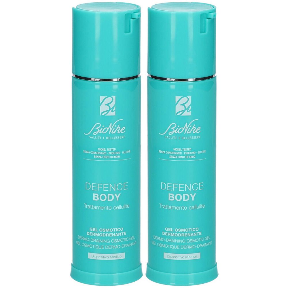 Bionike DEFENCE BODY Gel Osmotico Dermodrenante Set da 2