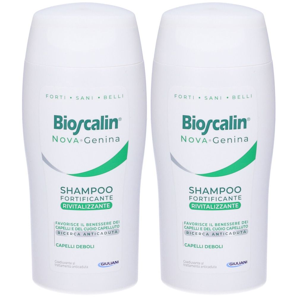 Bioscalin® NOVA Genina Shampoo Fortificante Rivitalizzante Set da 2