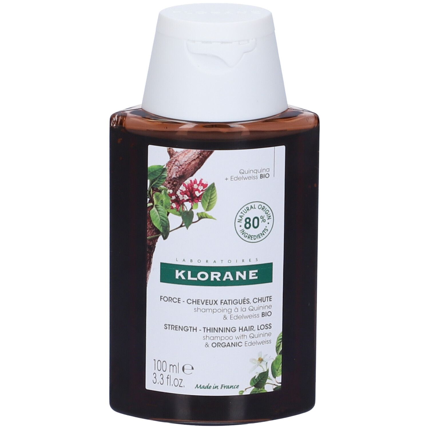 Klorane Shampoo alla Chinina e Stella alpina BIO