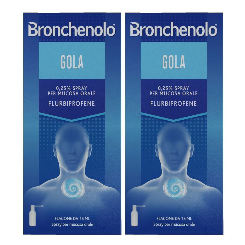 Bronchenolo® 0,25 Spray per mucosa orale Set da 2