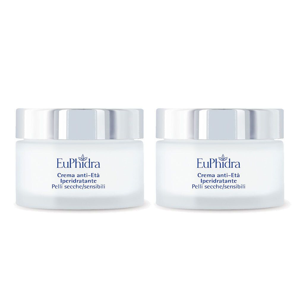 EuPhidra Skin-Progress System Crema Iperidratante Set da 2