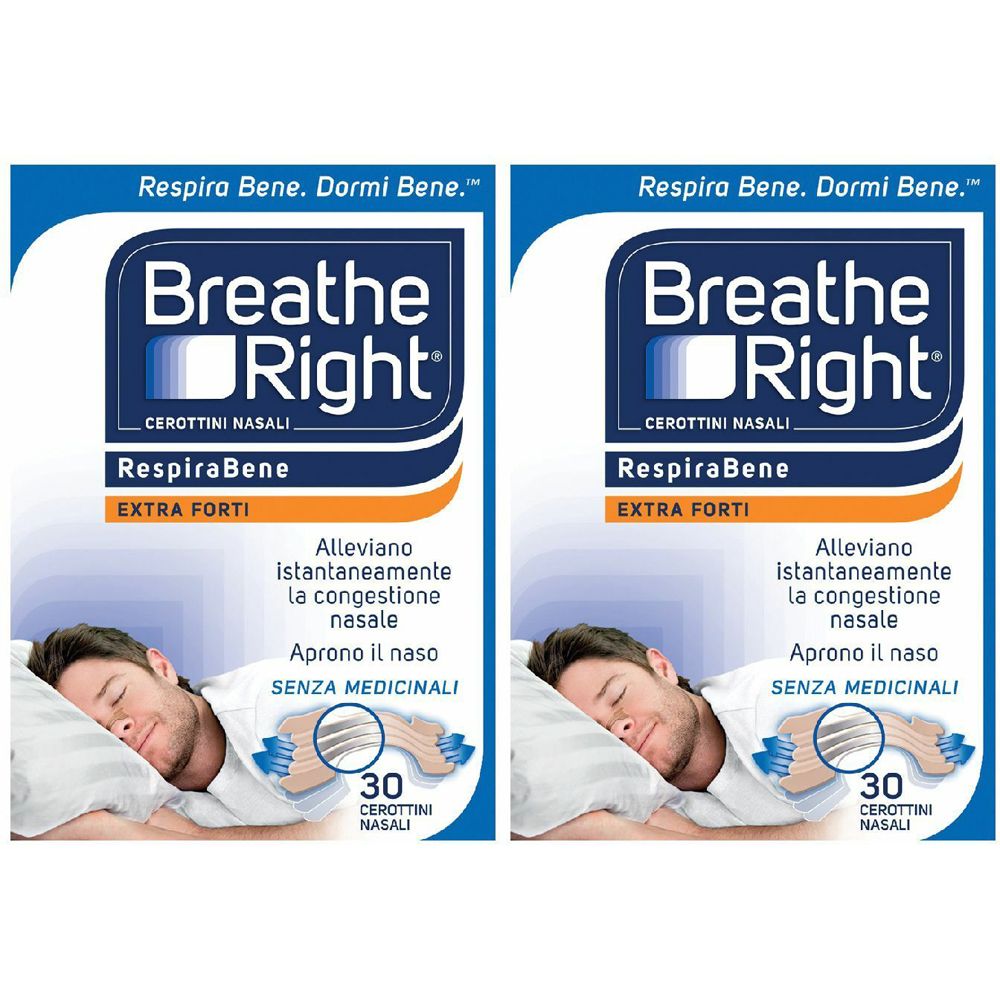 Breathe Right® RespiraBene Extra Forti Set da 2