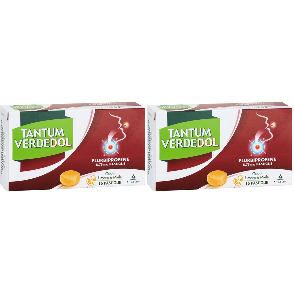 Tantum Verdedol 8,75Mg Pastiglia Gusto Limone E Miele 16 Pastiglie