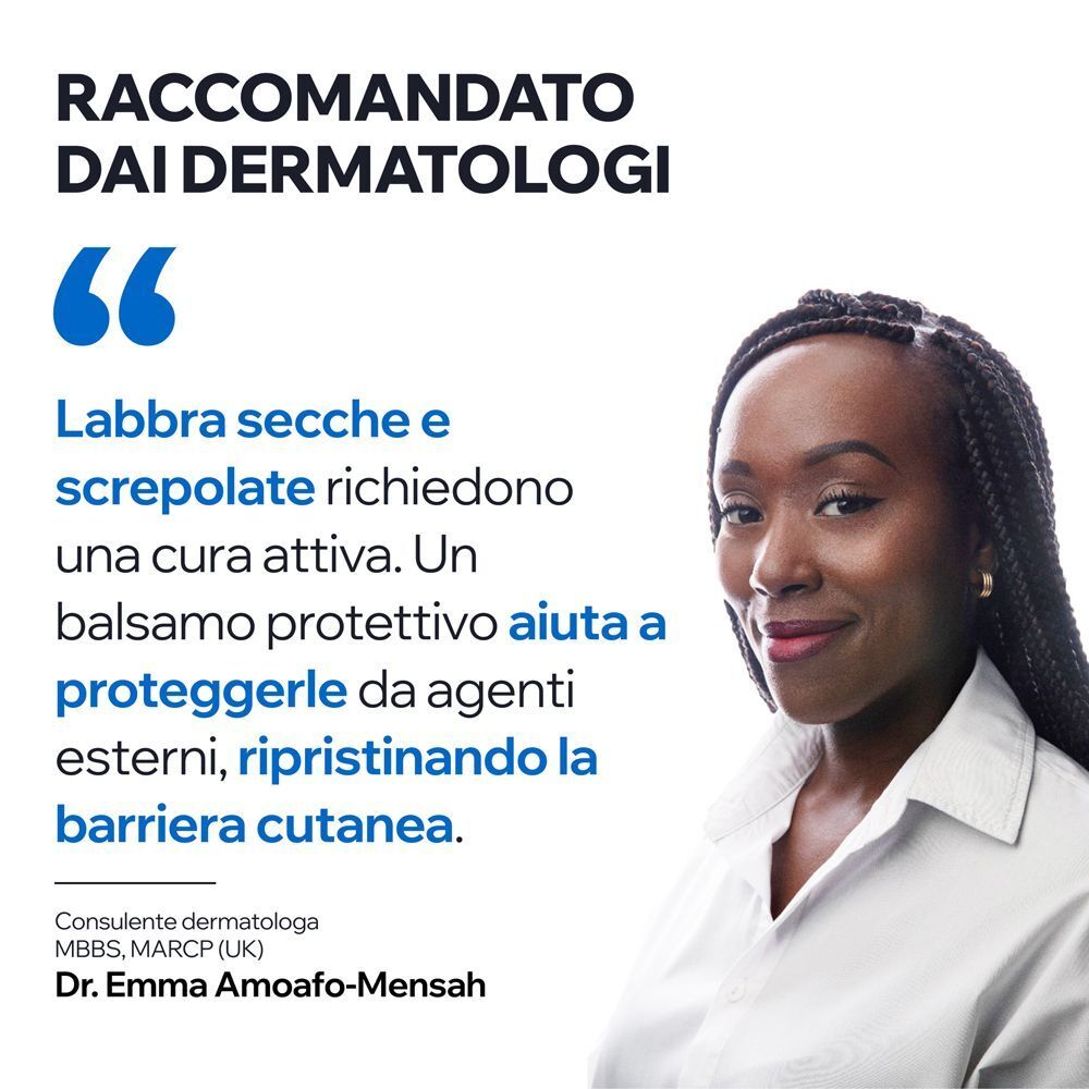 Uriage Bariéderm Cica+ Balsamo labbra Riparatore e protettivo per Labbra Secche Screpolate