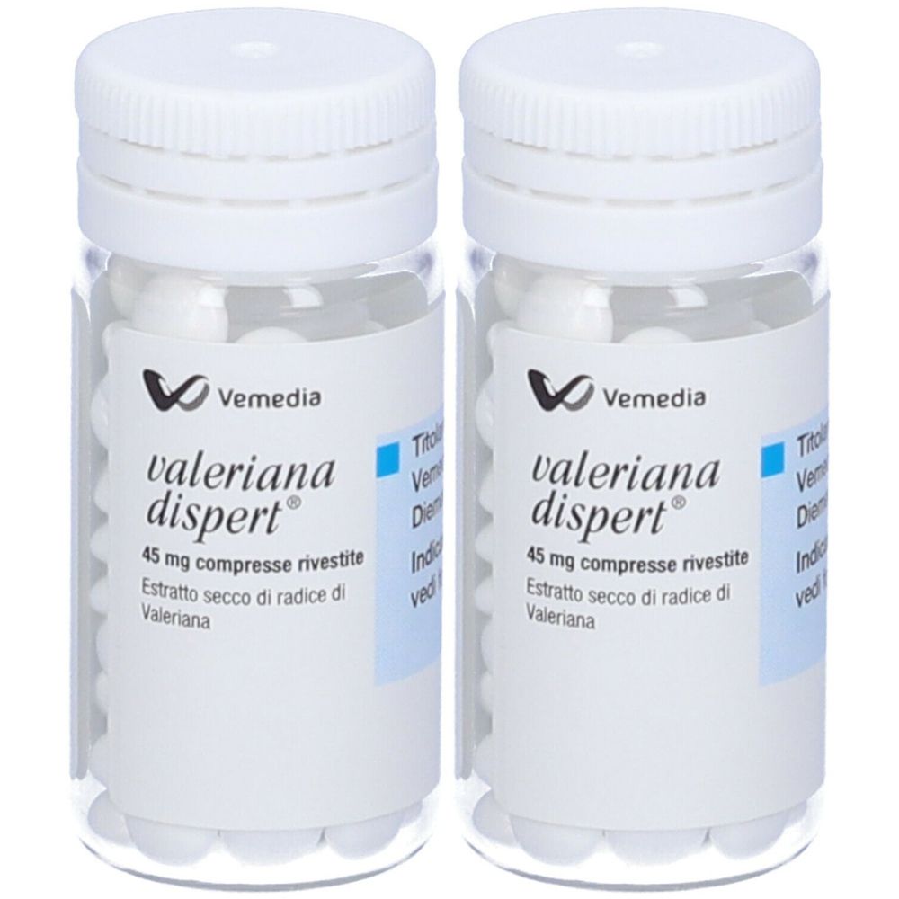 Valeriana Dispert 45 Mg Compresse Rivestite Set da 2