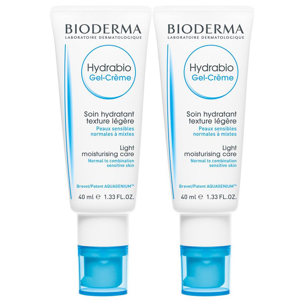 BIODERMA Hydrabio Gel Crème Gel crema idratante pelle disidratata Set da 2