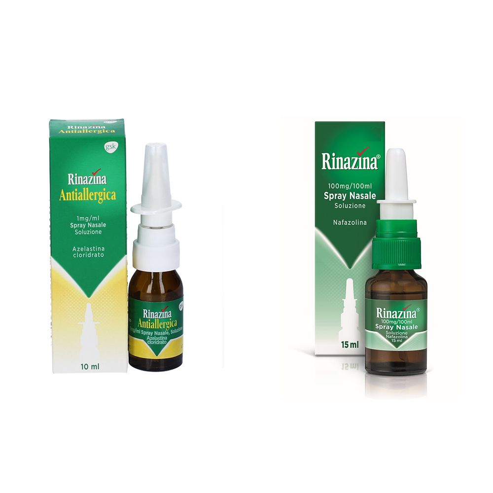 Rinazina® Antiallergica Spray Nasale + Rinazina® Spray Nasale