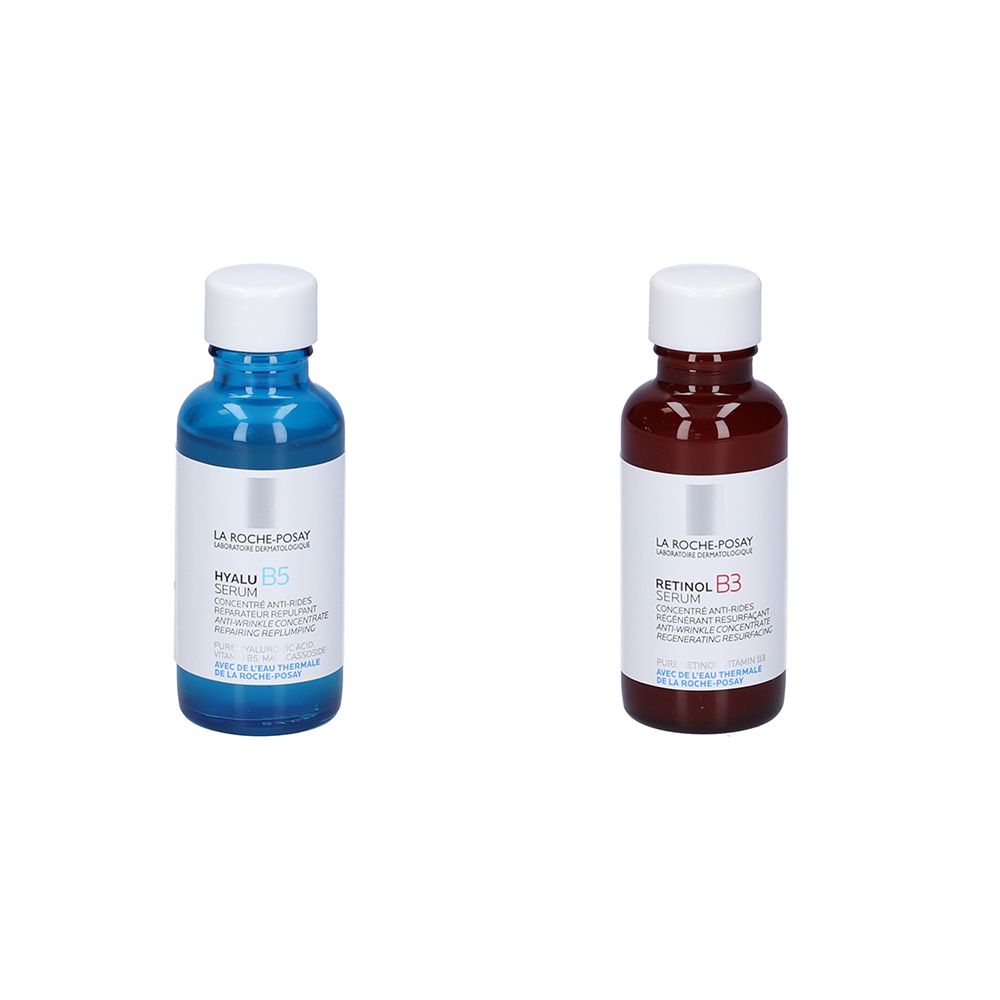 La Roche-Posay Retinol B3 Siero Anti-Rughe + Hyalu B5 Siero anti-rughe rimpolpante