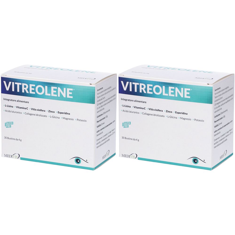 Medivis Vitreolene Bustine Set da 2