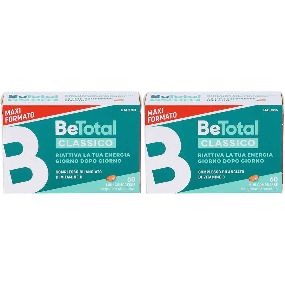 Be Total Integratore Alimentare Vitamina B Set Da 2 2x21,66 G - Redcare