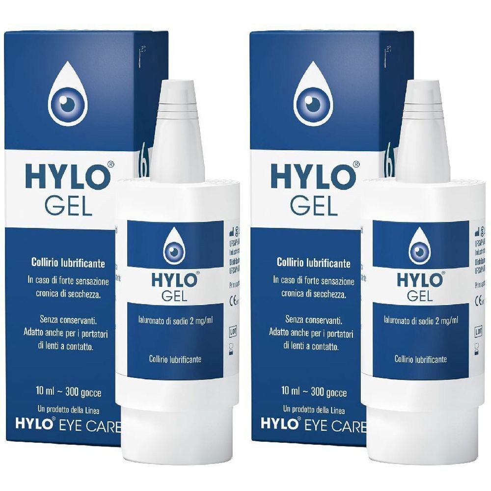 Hylo® Gel Collirio Lubrificante Set da 2