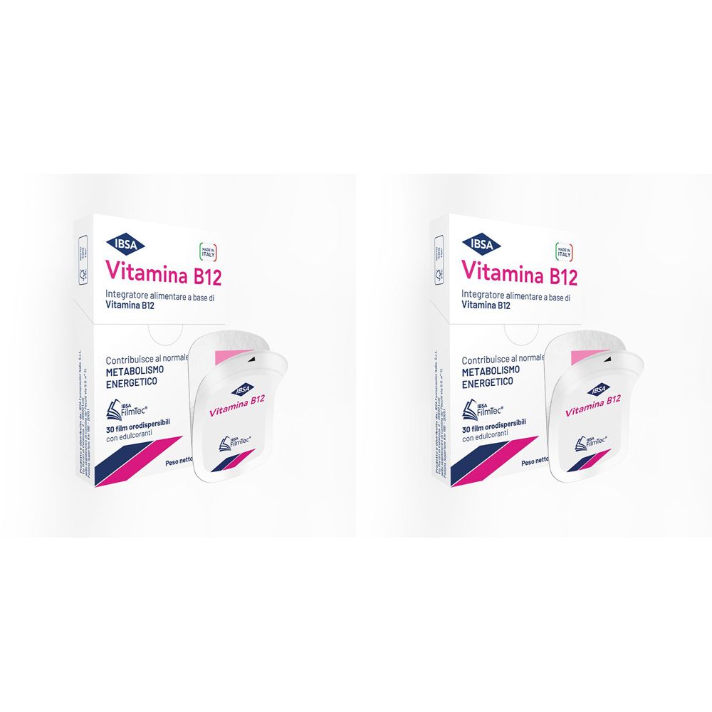 Vitamina B12 Ibsa 30 Film Orali Set Da 2 2x399 G Redcare 1519