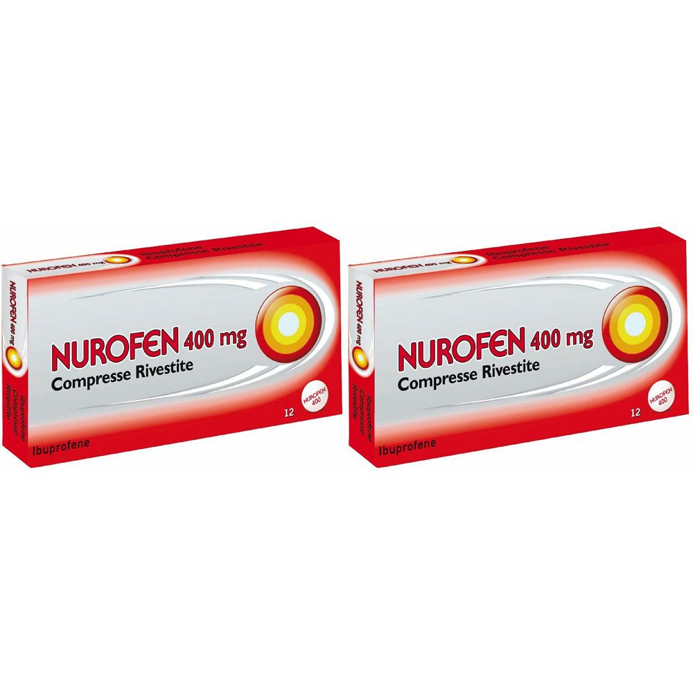 NUROFEN 12 Compresse Rivestite 400 mg Set da 2