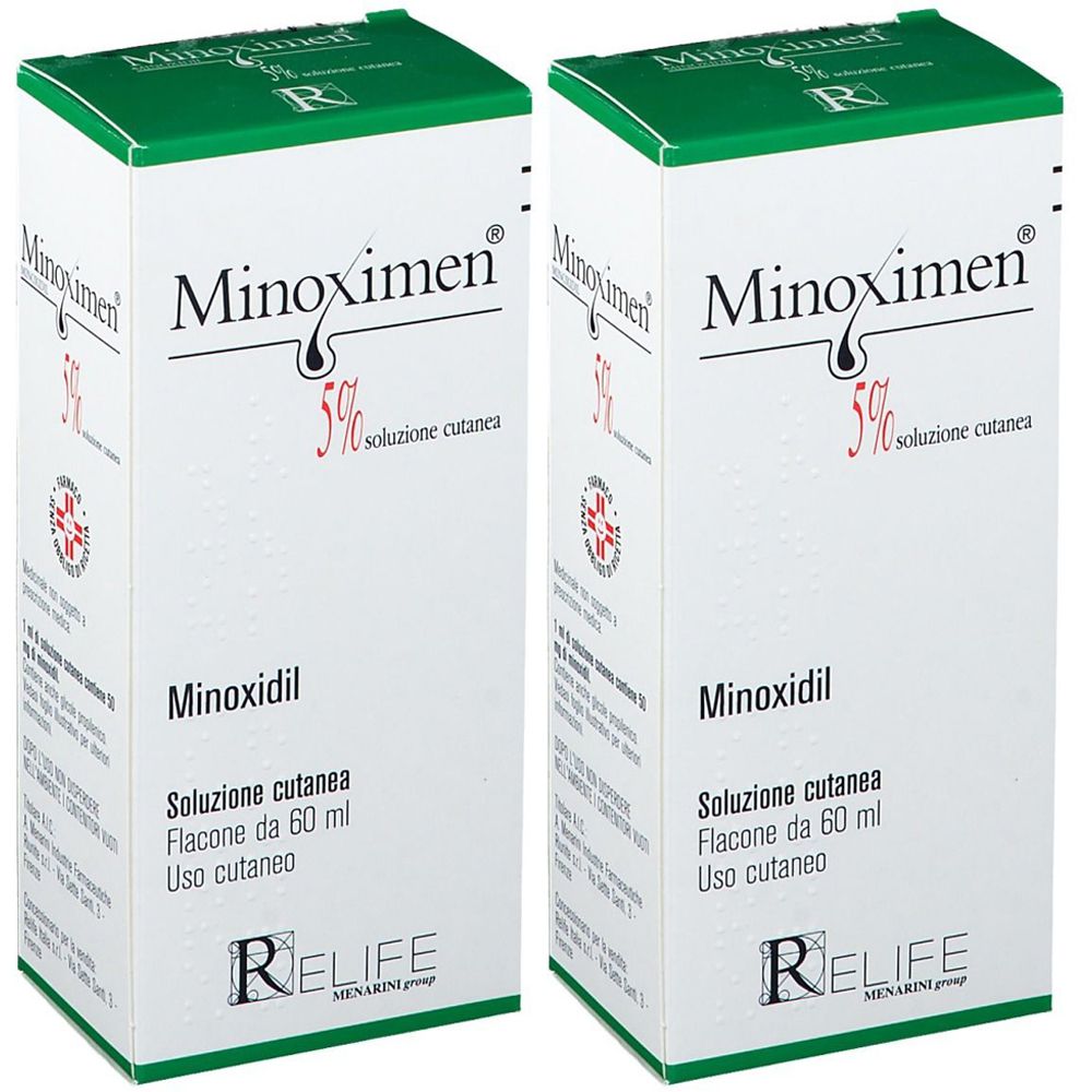 Minoximen® soluzione cutanea 5% Set da 2