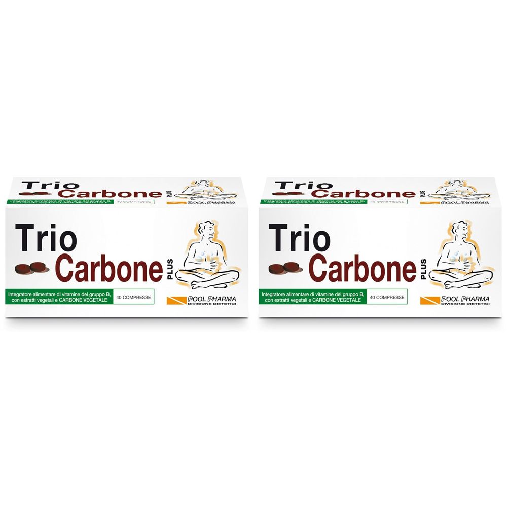 Trio Carbone Plus Set da 2