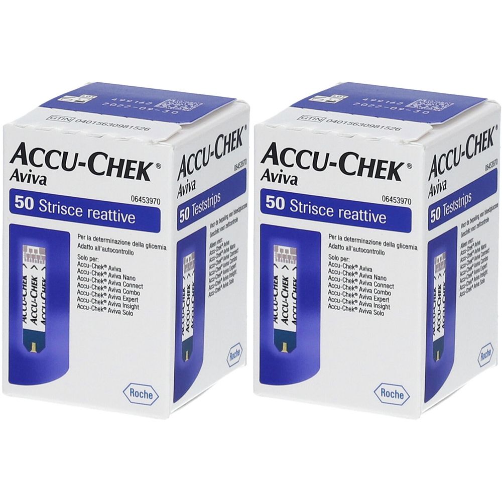 ACCU-CHEK® Aviva Strisce Set da 2