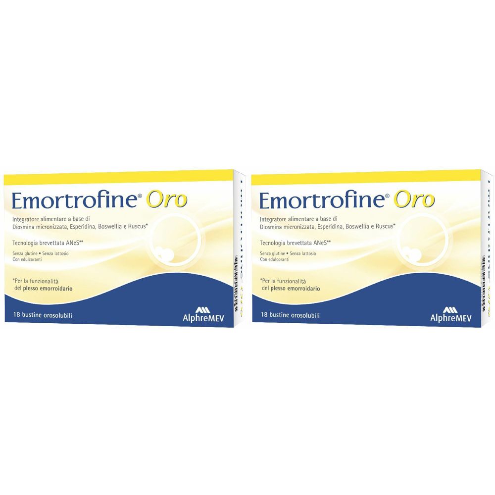 AlphreMEV Emortrofine® Oro Bustine Set da 2