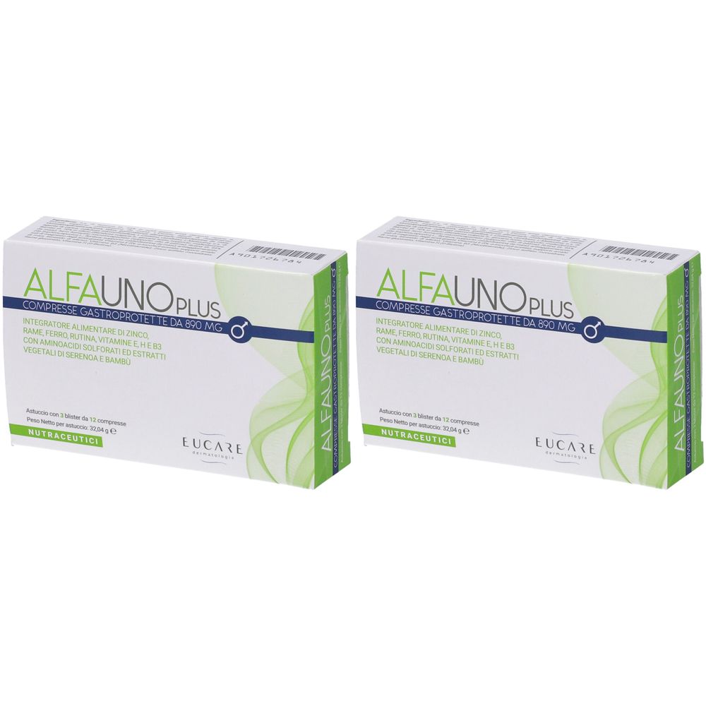 ALFAUNO Plus Compresse Set da 2