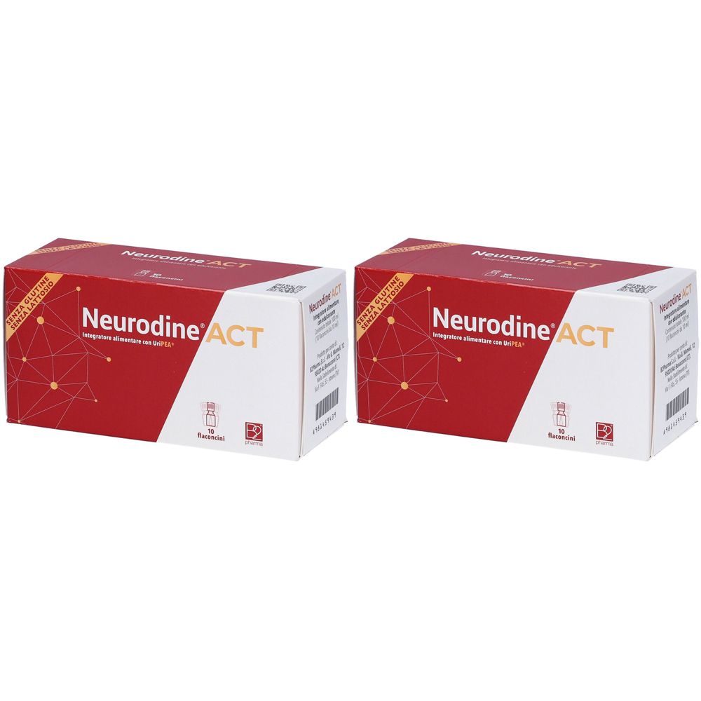 B2Pharma Neurodine ACT Flaconcini Set da 2 2x12x10 ml - Redcare