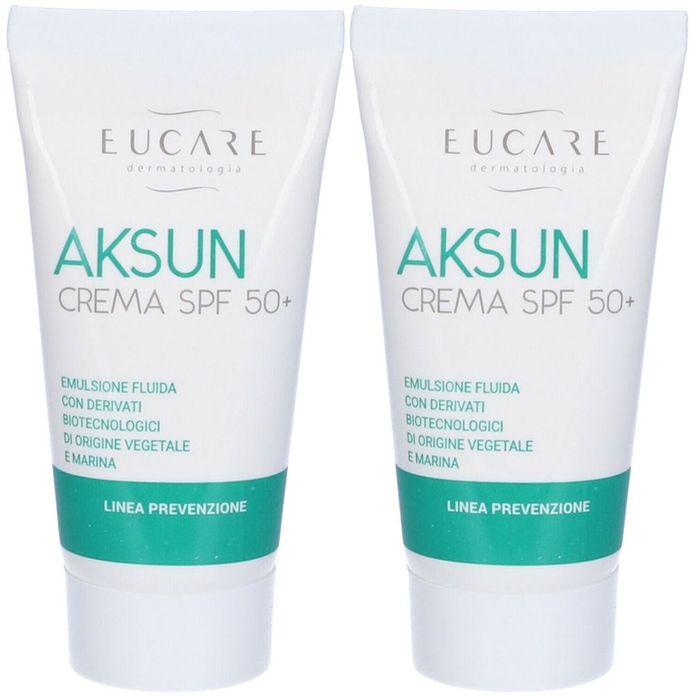 EUCARE Aksun Crema Spf 50+ Set da 2