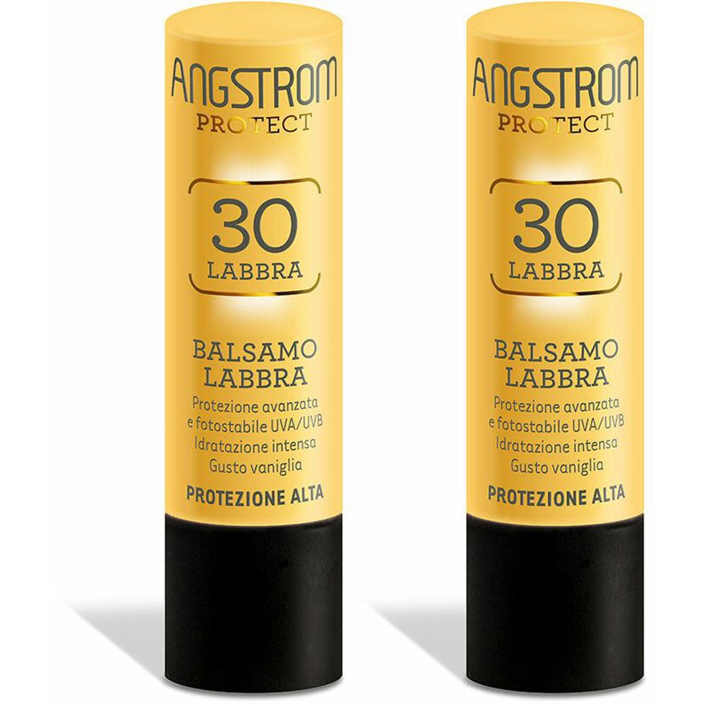 Angstrom Protect Balsamo Labbra Protettivo SPF 30 Set da 2