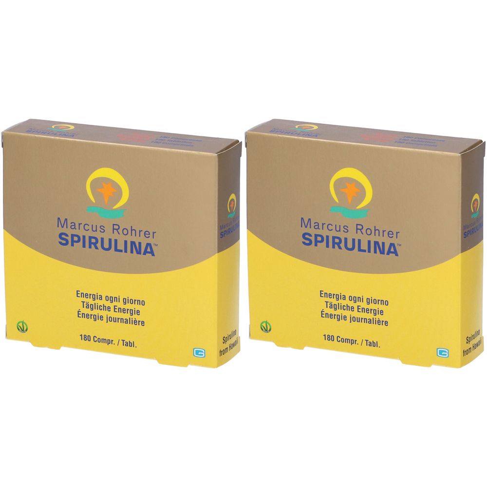Marcus Rohrer Spirulina RICARICA Compresse Set da 2