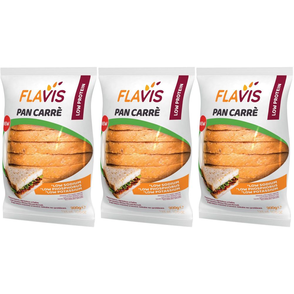 FLAVIS Pan Carrè Set da 3