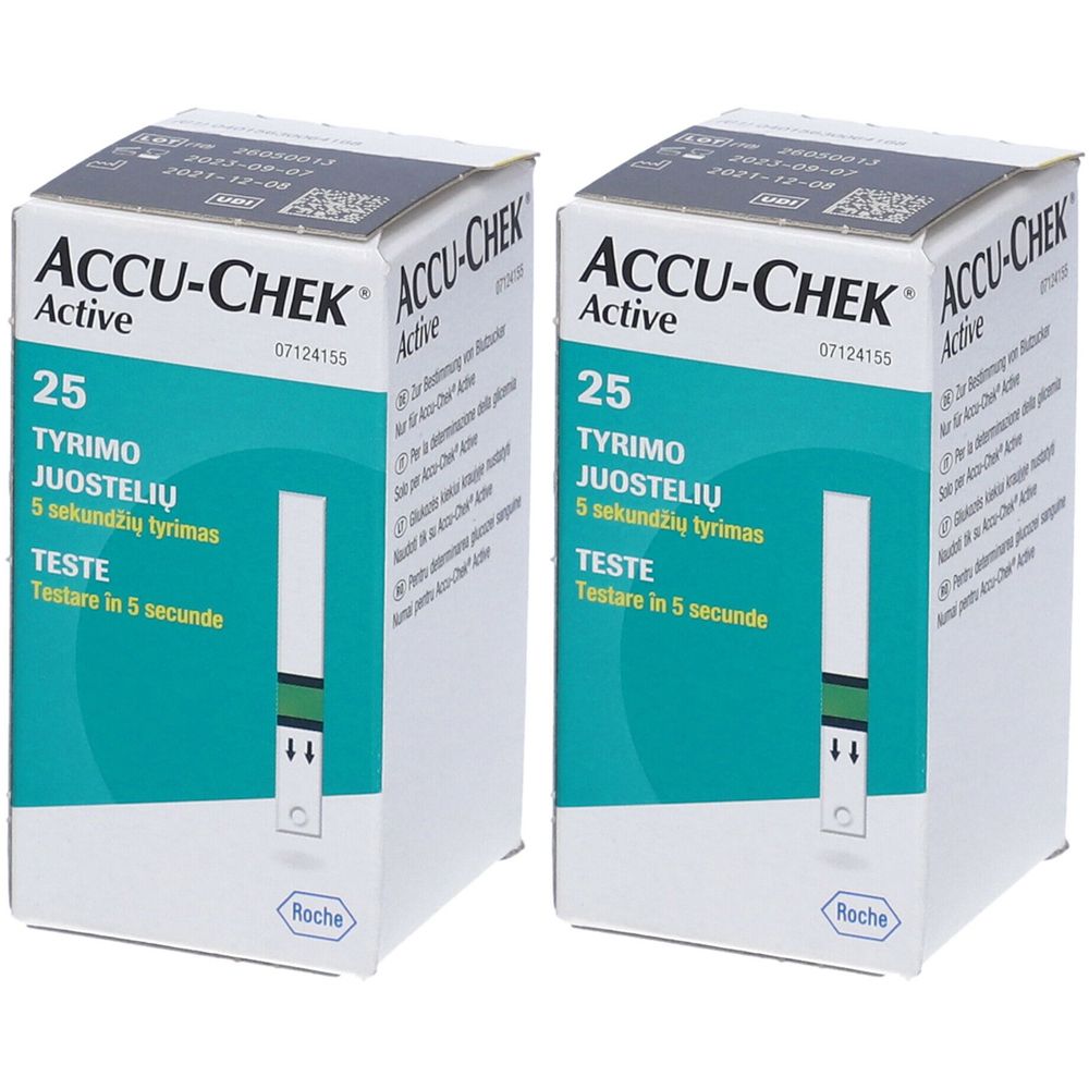 ACCU-CHEK® Active Strisce Set da 2